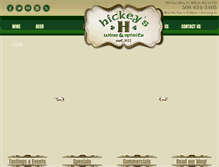 Tablet Screenshot of hickeyswineandspirits.com